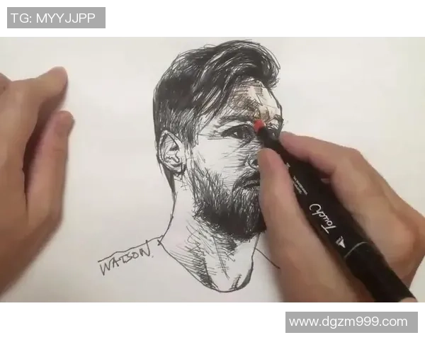 用钢笔勾勒足球明星的艺术魅力与激情瞬间 用钢笔勾勒足球明星的艺术魅力与激情瞬间